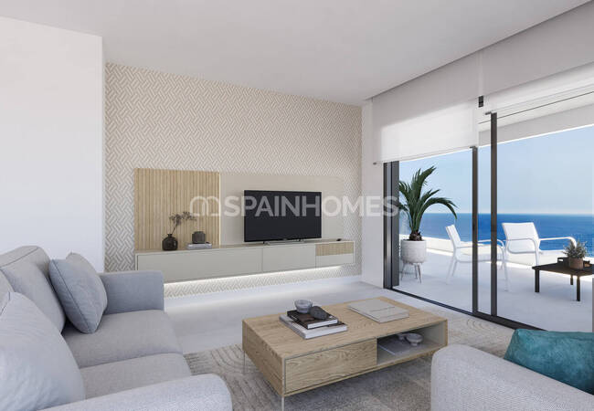 Wohnungen Zum Verkauf In Calpe, Alicante Mit Pool Und Meerblick 6