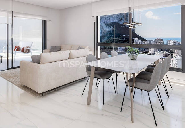 Wohnungen Zum Verkauf In Calpe, Alicante Mit Pool Und Meerblick 9