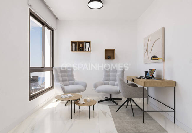 Wohnungen Zum Verkauf In Calpe, Alicante Mit Pool Und Meerblick 14