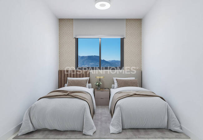 Wohnungen Zum Verkauf In Calpe, Alicante Mit Pool Und Meerblick 15