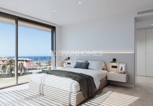 Villa's Met Zwembad Tegenover Het Strand In La Zenia Alicante 11