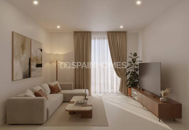 Alicante Santa Pola'da Ortak Havuzlu Sitede 2+1 Daireler 3