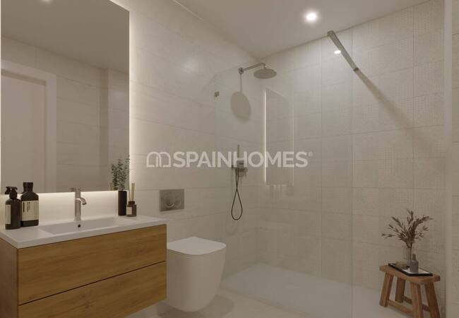Alicante Santa Pola'da Ortak Havuzlu Sitede 2+1 Daireler 6
