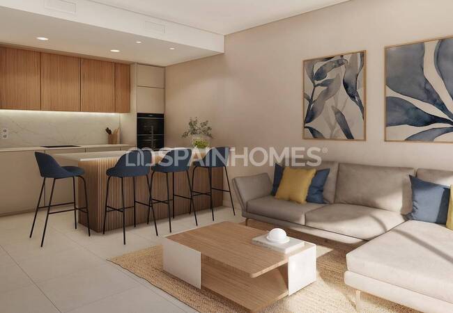 Sea View Townhouses with Communal Amenities in El Campello Alicante 9