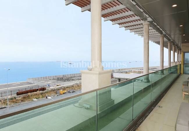 Zeytinburnu'nda Özel Marina ve Deniz Manzaralı Daireler 38
