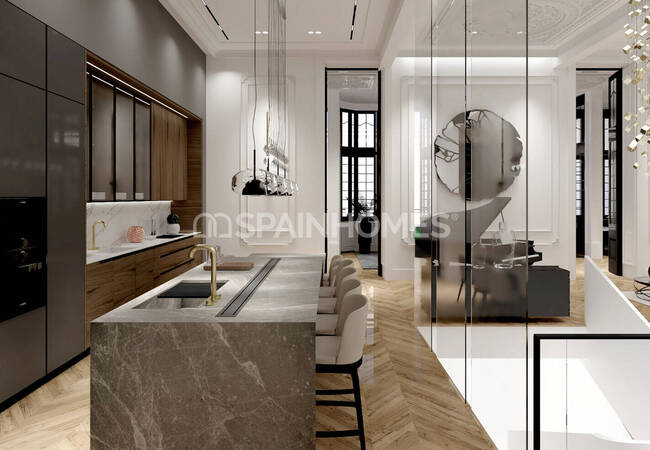 6-bedroom Flat with Swimming Pool in Barcelona 11