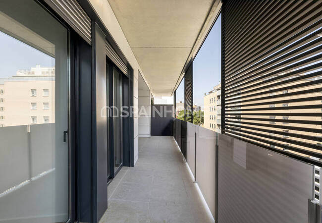 Elegante Apartamento Con Piscina Y Balcón En Barcelona 10