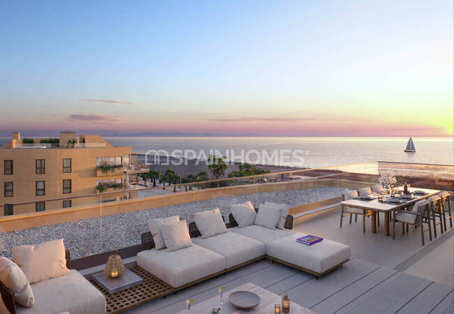 Pisos Con Piscina En Primera Línea De Playa En Cubelles Barcelona 11