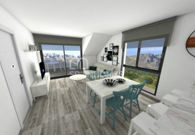 Finestrat Alicante’de Dağ ve Deniz Manzaralı Modern Daireler 7