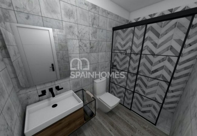 Finestrat Alicante’de Dağ ve Deniz Manzaralı Modern Daireler 9