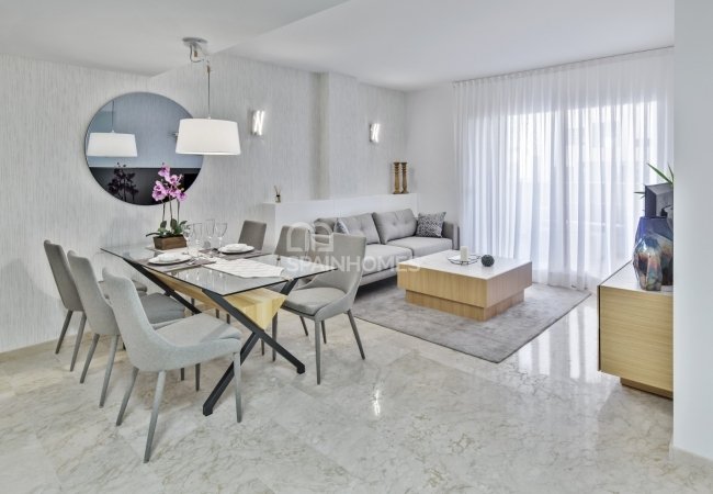 Alicante’de Modern Tasarımlı 2 ve 3 Yatak Odalı Daireler