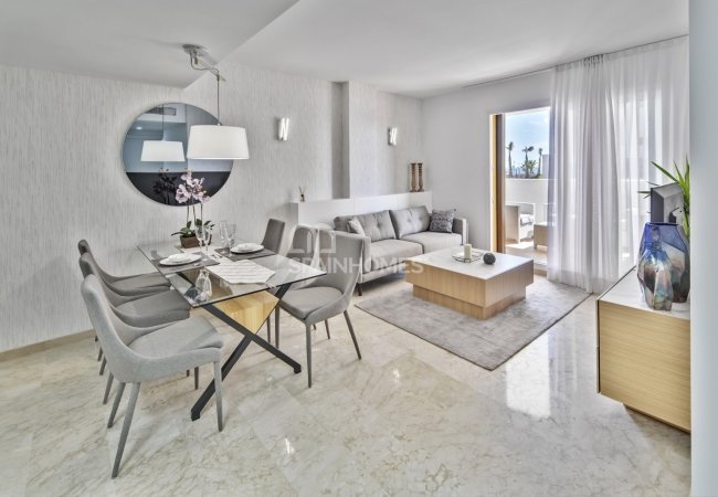 Alicante’de Modern Tasarımlı 2 ve 3 Yatak Odalı Daireler