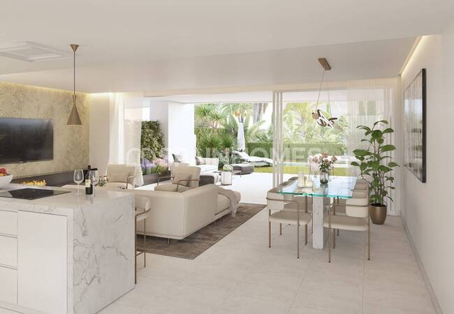 San Roque'da Golf Sahaları İle Çevrili Konumda Modern Daireler 13
