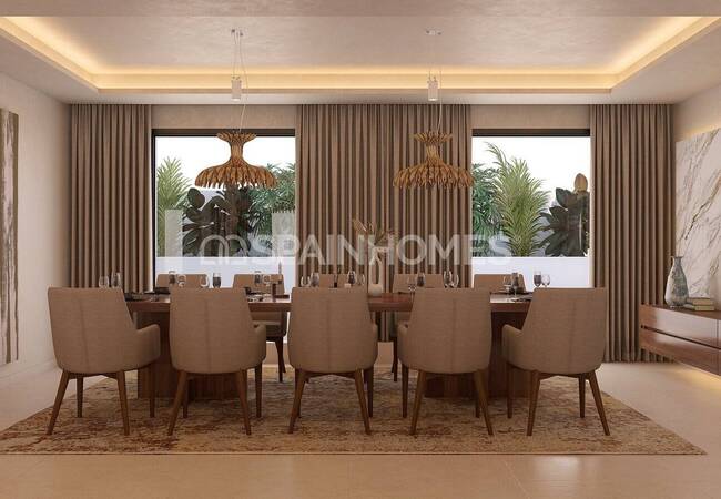 Sotogrande'de Özel Yüzme Havuzlu 4+1 Villa 7