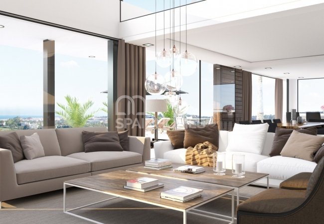 Marbella'da Açık Manzaralı Müstakil Villalar 17