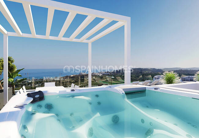 Estepona'da Deniz Manzaralı Ayrıcalıklı Yaşam Sunan Daireler 7