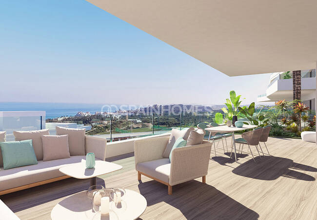 Estepona'da Deniz Manzaralı Ayrıcalıklı Yaşam Sunan Daireler 8