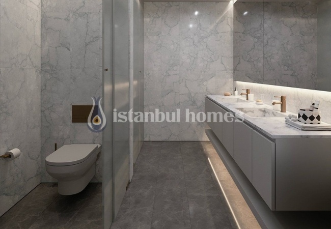 High-grade Flats with Admirable Bosphorus View in Beykoz 18