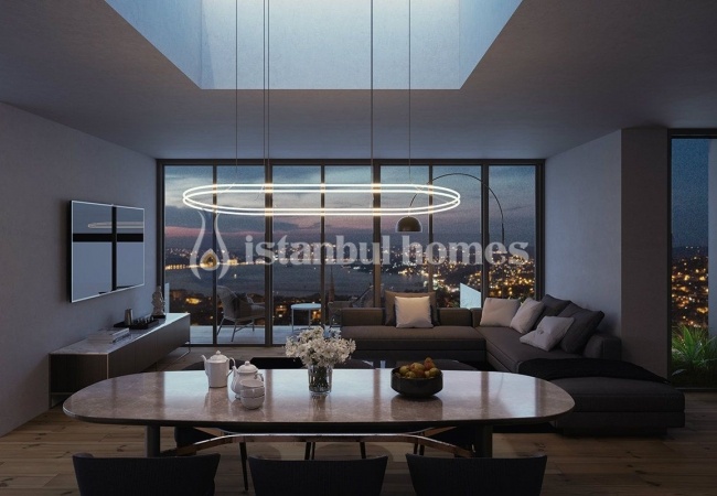 High-grade Flats with Admirable Bosphorus View in Beykoz 10