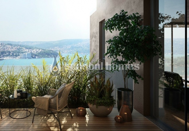 High-grade Flats with Admirable Bosphorus View in Beykoz 21