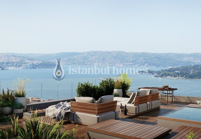 High-grade Flats with Admirable Bosphorus View in Beykoz 23