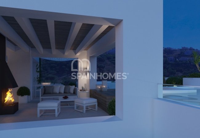 Sea View Luxury Apartments with Large Terraces in Benahavis 14