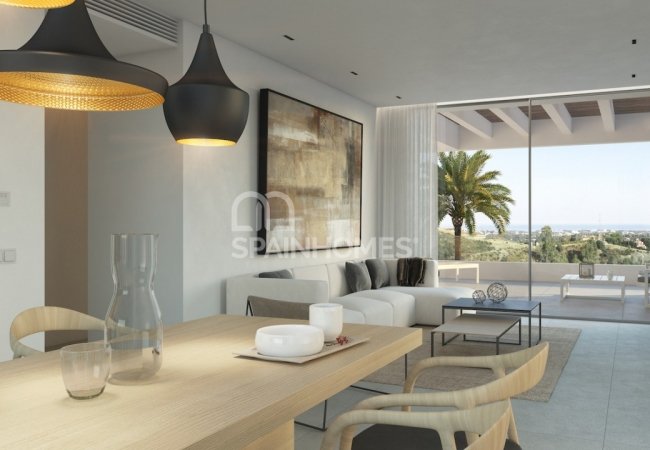 Sea View Luxury Apartments with Large Terraces in Benahavis 6