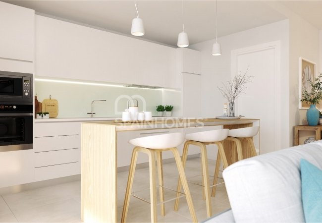 Torremolinos Málaga'da Deniz Manzaralı Modern Daireler 5