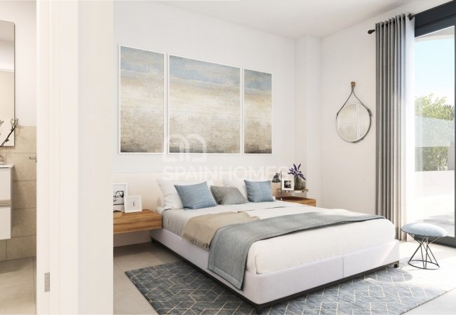 Torremolinos Málaga'da Deniz Manzaralı Modern Daireler 6