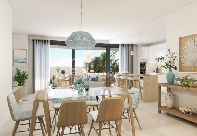 Torremolinos Málaga'da Deniz Manzaralı Modern Daireler 4