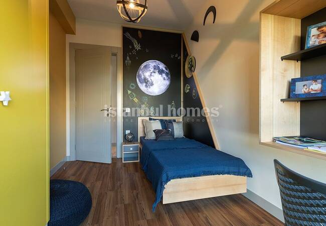 Новые Квартиры в Многоквартирном Проекте в Санджактепе 21