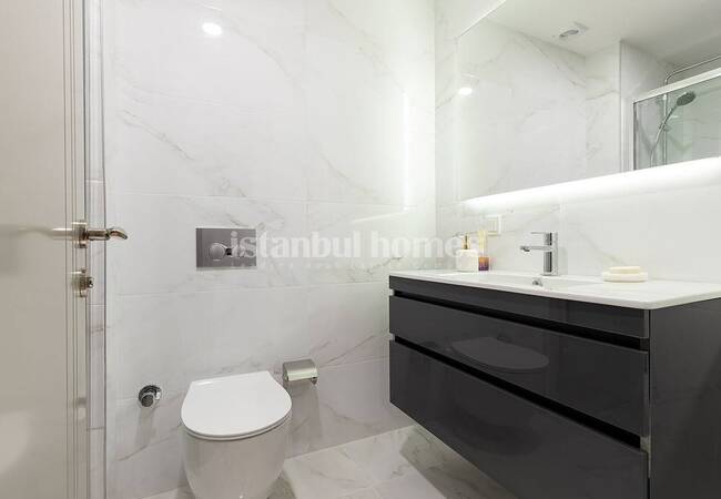 Новые Квартиры в Многоквартирном Проекте в Санджактепе 25