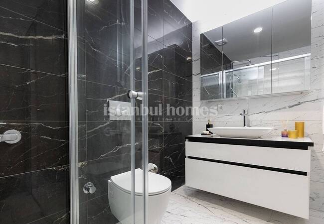 Новые Квартиры в Многоквартирном Проекте в Санджактепе 24