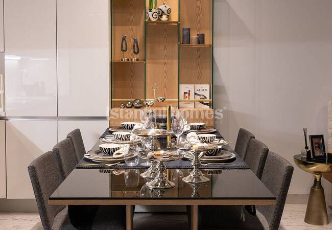 Новые Квартиры в Многоквартирном Проекте в Санджактепе 14