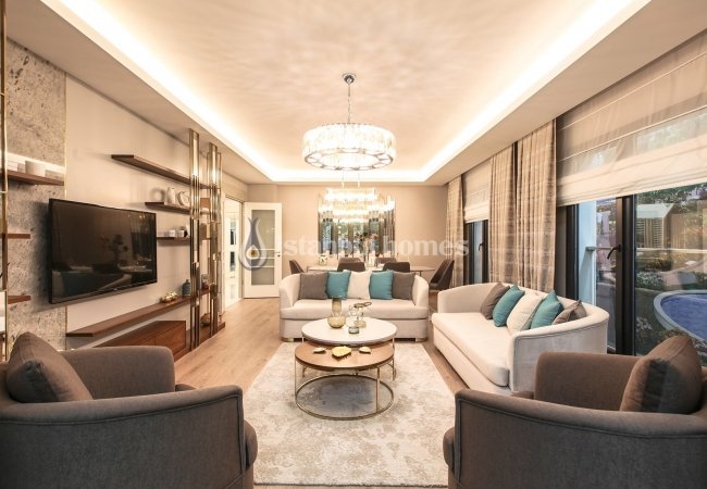 Beylikdüzü'nde E-5 Otoyoluna Yakın Modern Tasarımlı Daireler 12