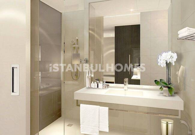 این املاک در باغجیلار استانبول، 5 دقیقه تا مرکز خرید فاصله دارند 21