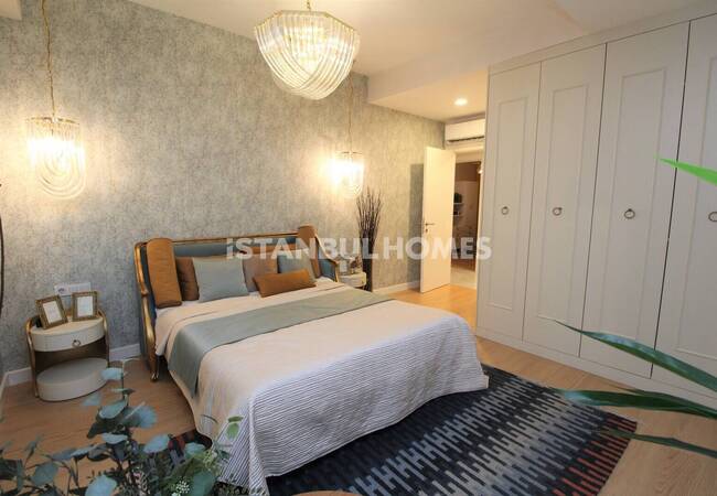 آپارتمان های استانبول با مناطق مجتمع سبز در عمرانیه 17