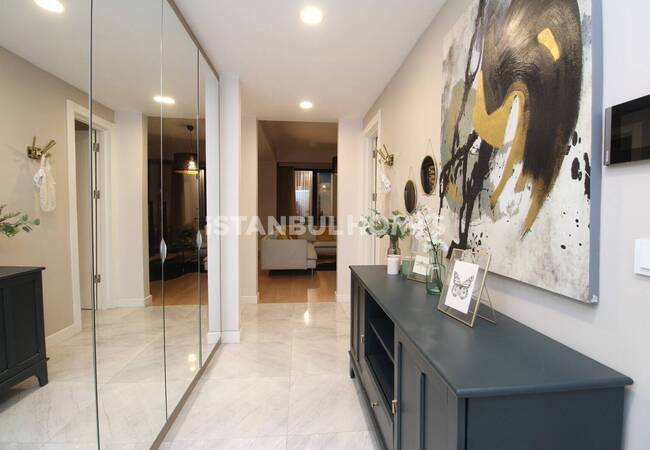 آپارتمان های استانبول با مناطق مجتمع سبز در عمرانیه 23