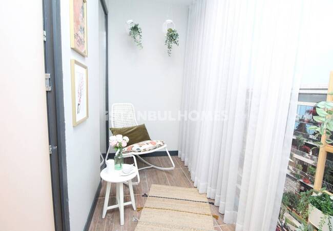 آپارتمان های استانبول با مناطق مجتمع سبز در عمرانیه 24