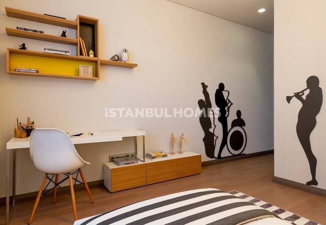 Sea View Apartments with Smart Home System in Bakırköy 35