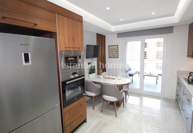 آپارتمان های خیره کننده با نمای بسیار زیبای دریا در بویوک چکمجه استانبول 11