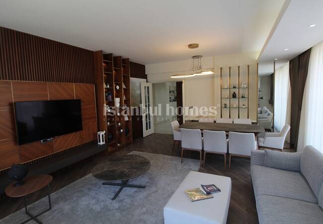 آپارتمان های خیره کننده با نمای بسیار زیبای دریا در بویوک چکمجه استانبول 14