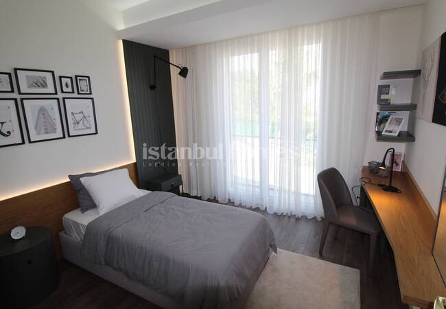 آپارتمان های خیره کننده با نمای بسیار زیبای دریا در بویوک چکمجه استانبول 17