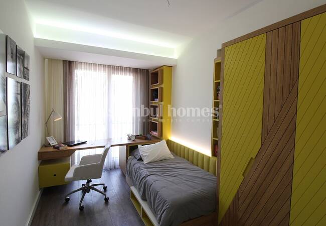 آپارتمان های خیره کننده با نمای بسیار زیبای دریا در بویوک چکمجه استانبول 22