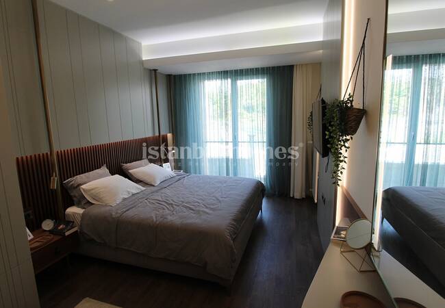 آپارتمان های خیره کننده با نمای بسیار زیبای دریا در بویوک چکمجه استانبول 23