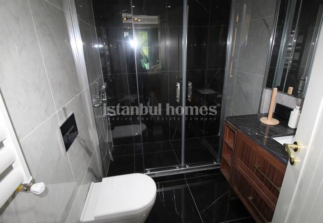 آپارتمان های خیره کننده با نمای بسیار زیبای دریا در بویوک چکمجه استانبول 27