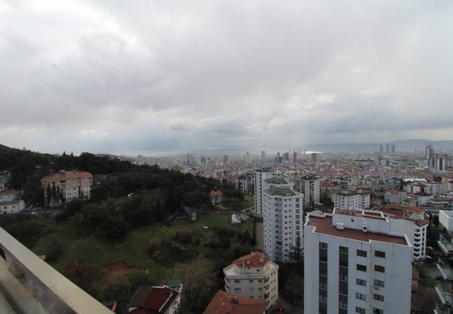 Comfortable Property with Sea and Forest View in Kartal
