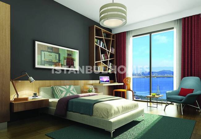 Maltepe Sahilde Deniz Manzaralı Merkezi Konumda Daireler 8