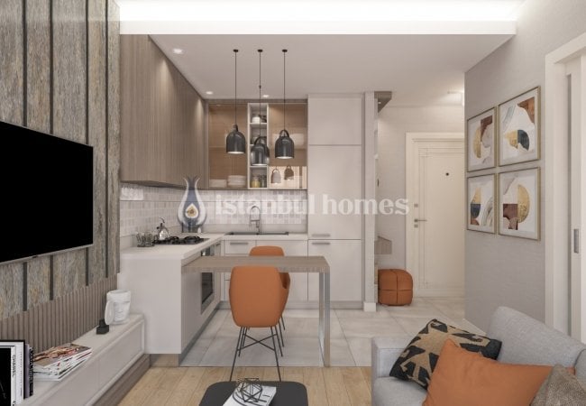 Kağıthane Levent'te Uygun Fiyatlı Lüks Tasarımlı Daireler 7