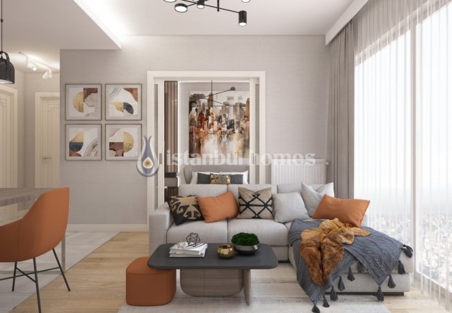 Kağıthane Levent'te Uygun Fiyatlı Lüks Tasarımlı Daireler 8